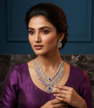 CZ Diamond Double Layer Haram