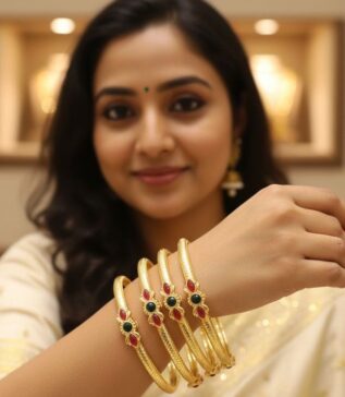 1Gram Micro Gold Polishing Bangle