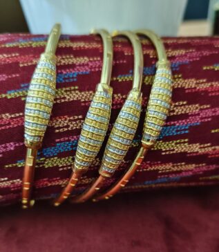 Dual Tone CNC Bangles