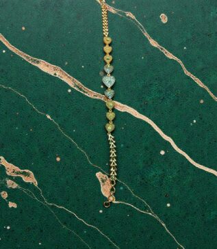 Golden Love Link Bracelet