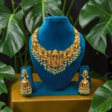 Lakshmi Temple Heritage Necklace Set