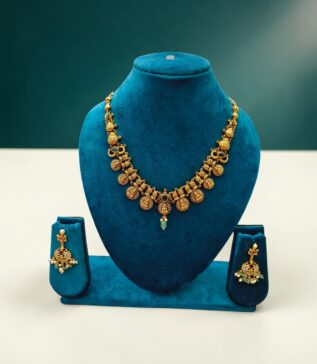Lakshmi Coins Necklace