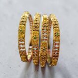 Antique Gold Temple Bangles