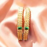 Glow American Diamond Chuda Bangle Set