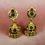 Gold-Tone Jhumka Stud Earrings online