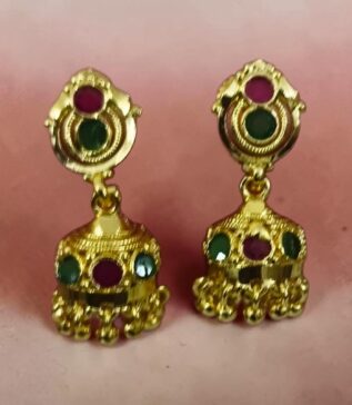 Gold-Tone Jhumka Stud Earrings online
