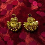 Lakshmi Devi Stone Gold-Tone Stud Earrings online