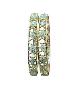 Micro Gold Plated American Diamond bangles online