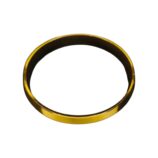 Plain Gold-Tone Sleek Bracelet