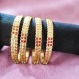 Premium Impon Panchaloha stone bangles
