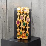 Ruby Vine Pattern Bangles