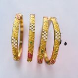 Traditional Antique Gold Kada Bangles