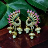 Peacock AD earrings