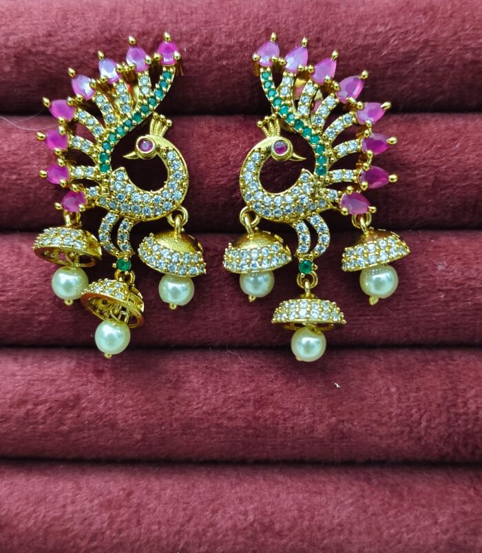 Peacock AD earrings online