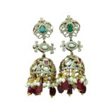 buy Polki Jhumka earrings